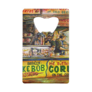 Daar kun je niet mee concurreren kredietkaart flessenopener