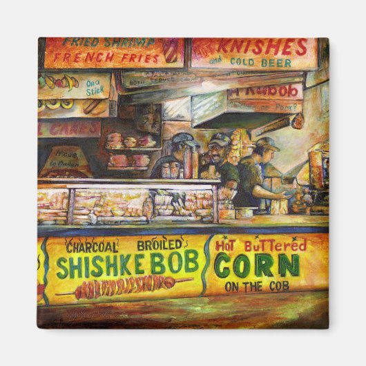 Daar kun je niet mee concurreren magneet (Voorkant)