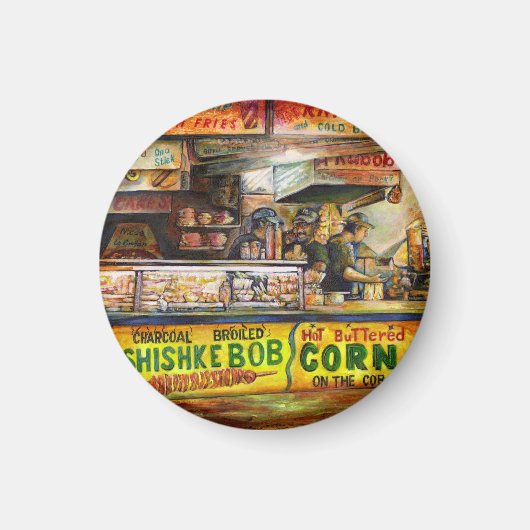 Daar kun je niet mee concurreren magneet (Voorkant)