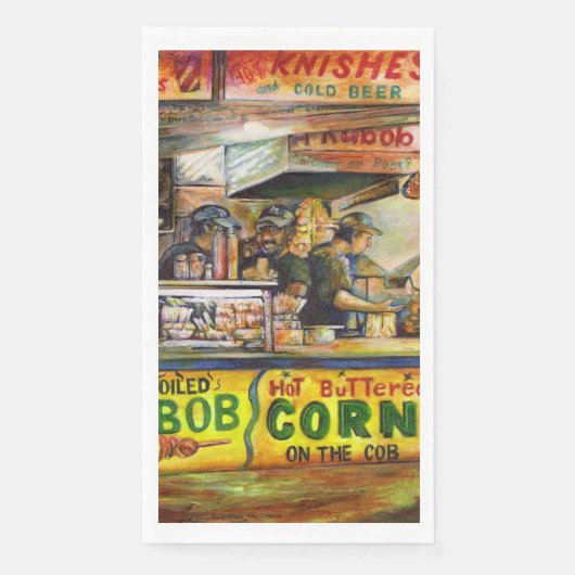 Daar kun je niet mee concurreren servet (Voorkant)