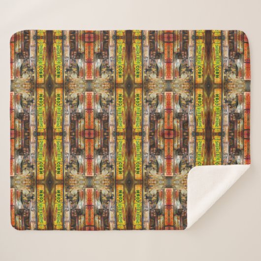 Daar kun je niet mee concurreren sherpa deken (Voorkant (horizontaal))