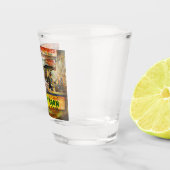 Daar kun je niet mee concurreren shot glas (Rechts)