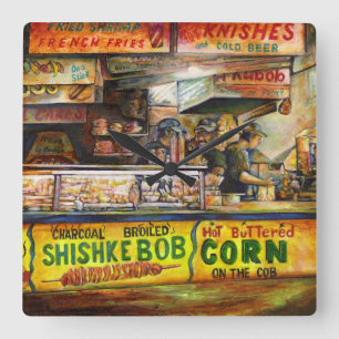 Daar kun je niet mee concurreren vierkante klok