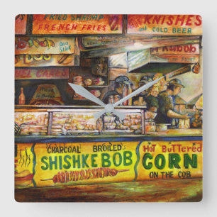 Daar kun je niet mee concurreren vierkante klok