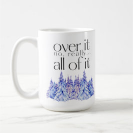 Daar overheen. Alles. Met Bomen Koffiemok