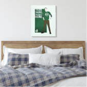 Daar, Sheldon is hier. Canvas Afdruk (Insitu (Slaapkamer))