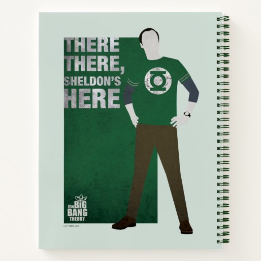 Daar, Sheldon is hier. Notitieboek (Achterkant)