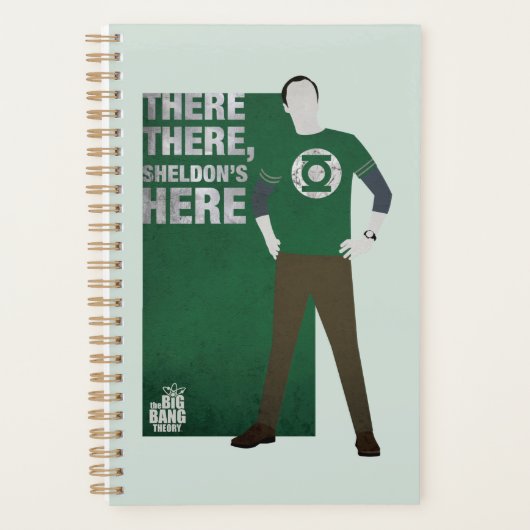 Daar, Sheldon is hier. Planner (Voorkant)