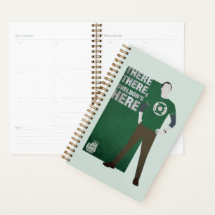 Daar, Sheldon is hier. Planner