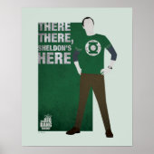 Daar, Sheldon is hier. Poster (Voorkant)