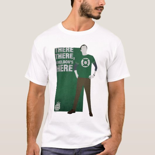 Daar, Sheldon is hier. T-shirt (Voorkant)