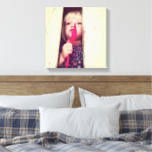 Daar ziet er goed uit canvas afdruk (Insitu (Slaapkamer))