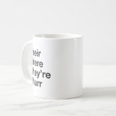 daar zijn ze drie koffiemok (Voorkant links)