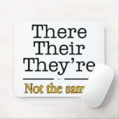 Daar zijn ze en ze. muismat (Met muis)