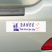 Daarom Dance Bumpersticker (Op auto)