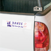 Daarom Dance Bumpersticker (Op Truck)