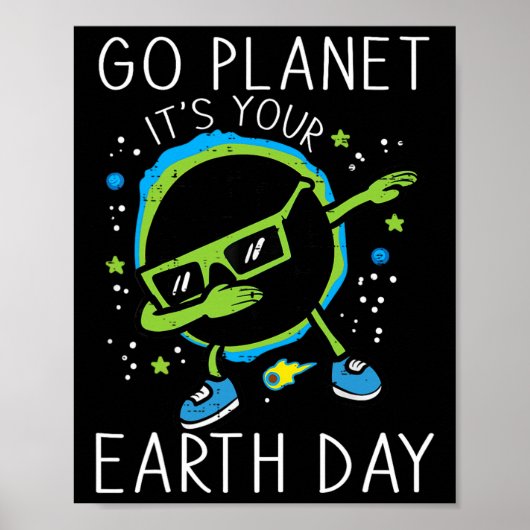 Dab Aarde Zonsverduistering Ga naar planeet Zijn A Poster (Voorkant)
