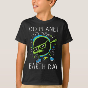 Dab Aarde Zonsverduistering Ga naar planeet Zijn A T-shirt