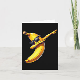 Dab Banana Dancing Dabbing Banaan Fruit Meme 1 Kaart