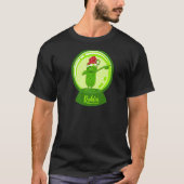 Dab Elf Goblin Snowball Snow Globe Dabbing Christm T-shirt (Voorkant)