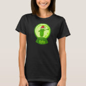 Dab Elf Goblin Snowball Snow Globe Dabbing Christm T-shirt (Voorkant)