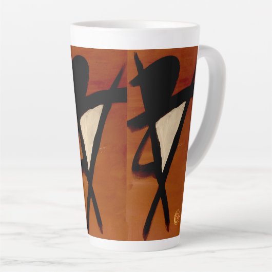 Dab Latte Mug (Angle droit)