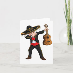 Dab Mexicaans Mariachi Kostuum Charro Hoed Cinco Kaart