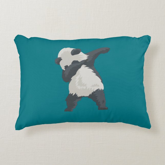 Dab Panda Dabber Dance Decoratief Kussen (Voorkant)