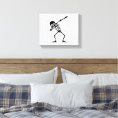 Dab skelet dabbing skelet - schedel mannen shirt canvas afdruk (Insitu (Slaapkamer))