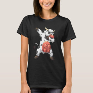 Dabbende Koe Voor Mannen Vrouwen Koe Fluisteraar T-shirt