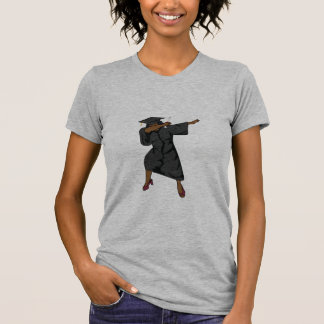 Dabbing Afstuderen zwart opgeleid zwart zwart T-shirt