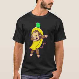 Dabbing Ape - apen in bananenkostuum T-shirt