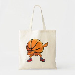 Dabbing Basketball Ball Funny Boys Mannen Sport Tote Bag