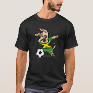 Dabbing Beagle Kroatië Soccer Fans Jersey Kroatisc T-shirt
