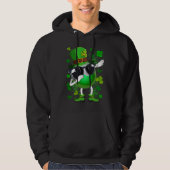 Dabbing Billiard Ball Leprechaun St Patrick's Day  Hoodie (Voorkant)