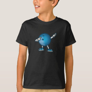 Dabbing Bowling Ball T-shirt Kinder Boys Dab Dance