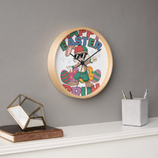 Dabbing Bunny Easter Bruh