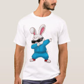 Dabbing Bunny T-shirt (Voorkant)