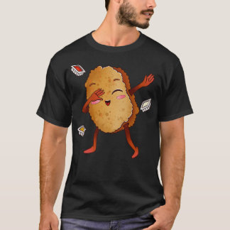 Dabbing Chicken Nugget T-shirt