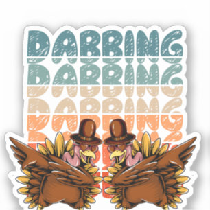 Dabbing Chicken Sticker