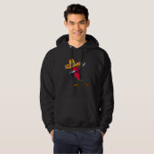 Dabbing Chili Mexican Pepper Dab Hoodie (Voorkant volledig)