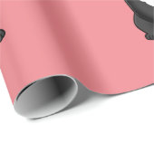 Dabbing Cute French Bulldog Cadeaupapier (Rol Hoek)