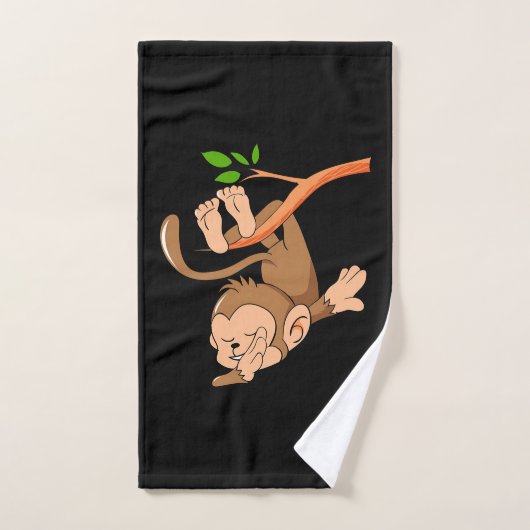 Dabbing Dance Monkey Handdoek (Handdoek)
