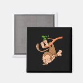 Dabbing Dance Monkey Magneet (Voorkant / Achterkant)