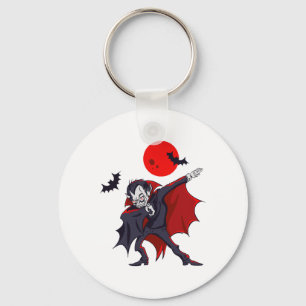 Dabbing Dracula Vampire Halloween Count Dabula Gif Sleutelhanger