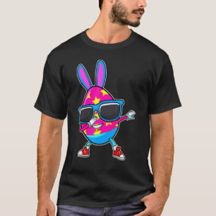Dabbing Easter Bunny Egg Hunt Eggs Dab Dance Kinde T-shirt