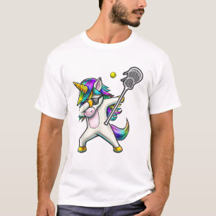 Dabbing Eenhoorn Lacrosse Shirt Kinderen Eenhoorn