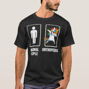 Dabbing Eenhoorn Orthopedisch Chirurg Arts Dokter T-shirt
