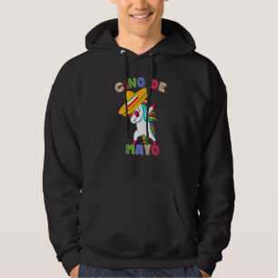 Dabbing Eenhoorn Sombrero Cinco De Mayo Cinco De M Hoodie