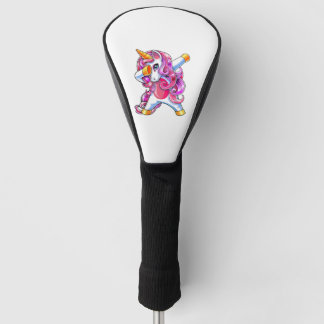Dabbing Eenhoorn Verjaardag Shirt Meisjes Schattig Golfheadcover